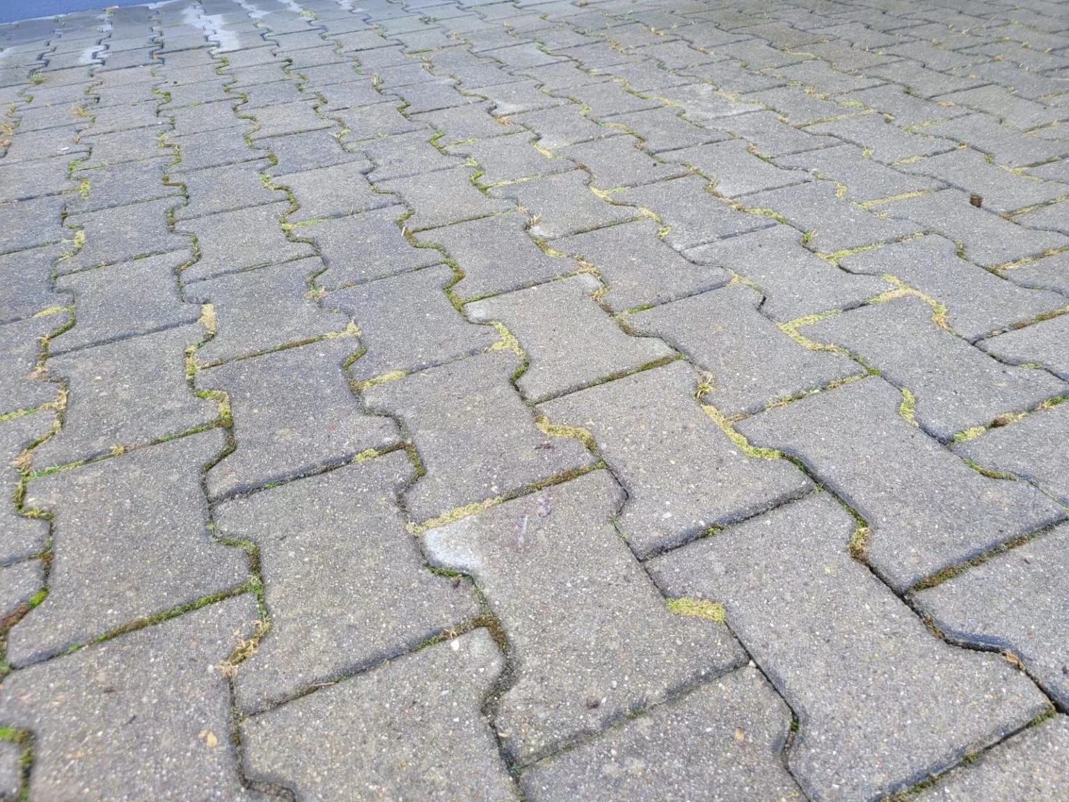 Bild eines schmutzigen Steinbodens